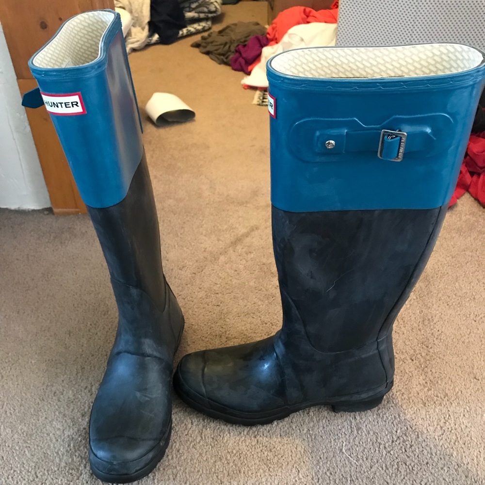 Women’s hunter boots never worn size 9